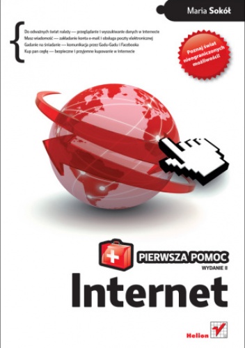 Okładka: Maria Sokół - Internet. Pierwsza pomoc. Wydanie II