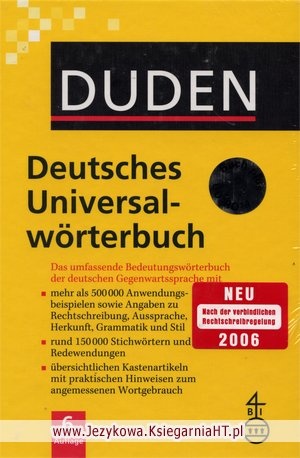 Okładka:  praca zbiorowa - DUDEN Das Universalwörterbuch