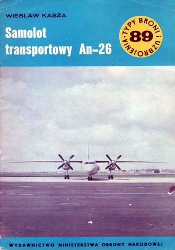 Okładka: Wiesław Kasza - Samolot transportowy An-26