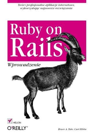 Okładka: Bruce A. Tate - Ruby on Rails. Wprowadzenie