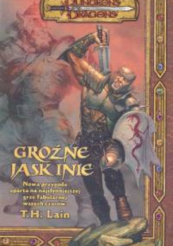Okładka: T. H. Lain - Groźne jaskinie