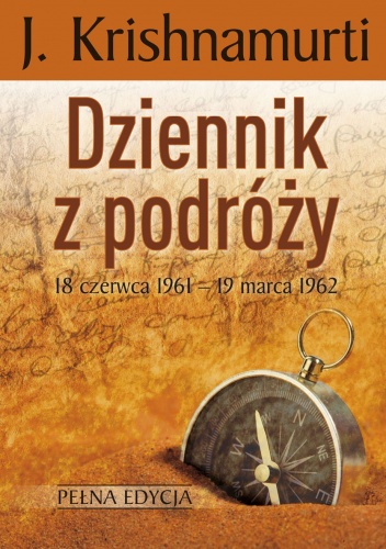 Okładka: Jiddu Krishnamurti - Dziennik z podróży