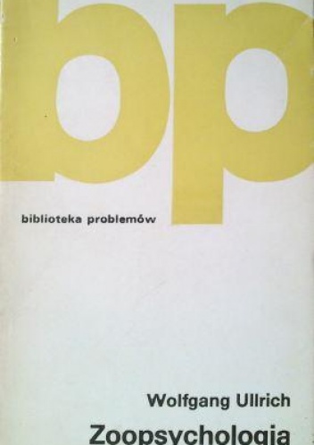 Okładka: Wolfgang Ullrich - Zoopsychologia