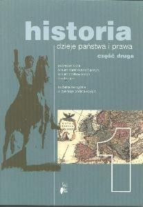 Okładka: Dorota Granoszewska-Babiańska - Historia 1. Dzieje państwa i prawa. Część 2
