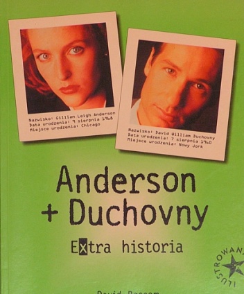 Okładka: David Bassom - Anderson i Duchovny. Extra historia