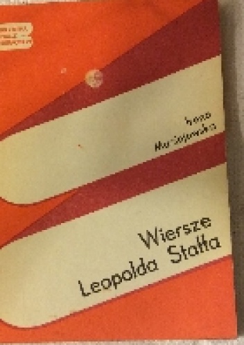 Okładka: Irena Maciejewska - Wiersze Leopolda Staffa