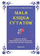Okładka: Magdalena Wojdakowska - Mała księga cytatów