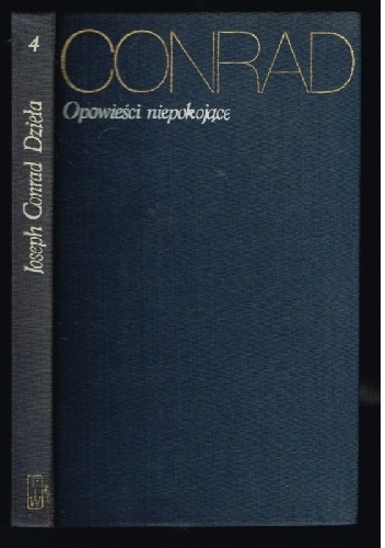 Okładka: Joseph Conrad - Opowieści niepokojące