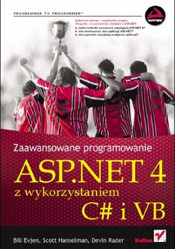 Okładka: Bill Evjen - ASP.NET 4 z wykorzystaniem C# i VB. Zaawansowane programowanie
