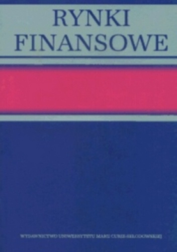Okładka: Henryk Mamcarz - Rynki finansowe