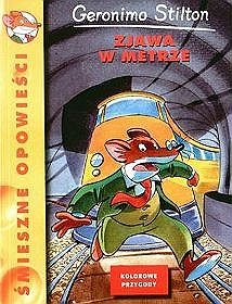 Okładka: Geronimo Stilton - Zjawa w metrze