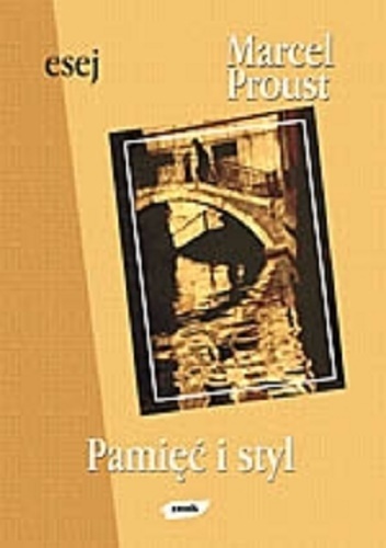 Okładka: Marcel Proust - Pamięć i styl