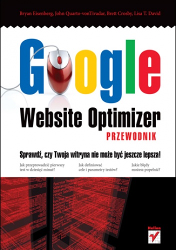 Okładka: Bryan Eisenberg - Google Website Optimizer. Przewodnik