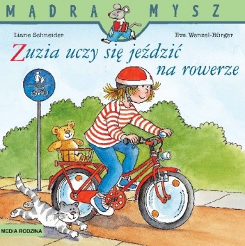 Okładka: Eva Wenzel-Bürger - Zuzia uczy się jeździć na rowerze