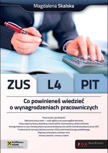 Okładka: Magdalena Skalska - ZUS, L4, PIT. Co powinieneś wiedzieć o wynagrodzeniach pracowniczych