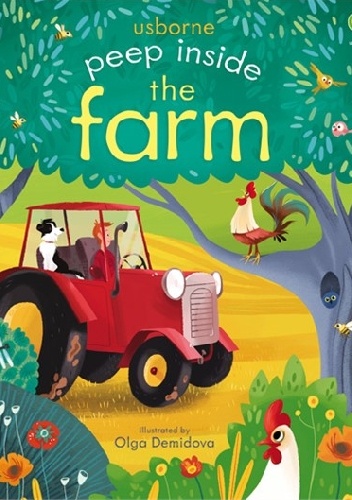 Okładka: Anna Milbourne - Peep inside the farm