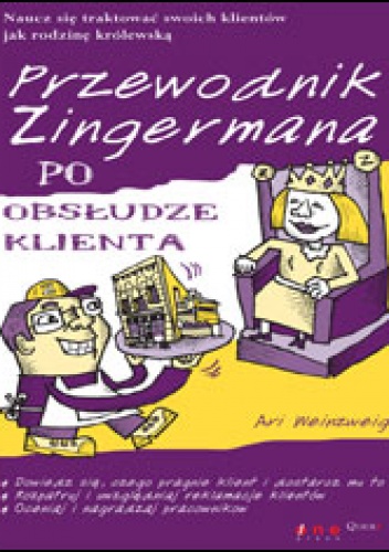 Okładka: Ari Weinzweig - Przewodnik zingermana po obsłudze klienta