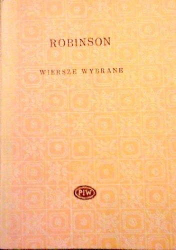 Okładka: Edwin Arlington Robinson - Wiersze wybrane
