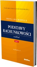 Okładka: Irena Olchowicz - Podstawy rachunkowości - wykład. Tom I