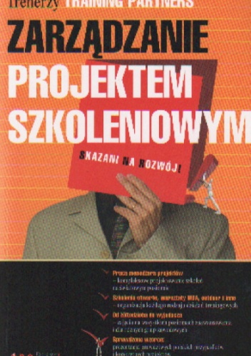 Okładka: Training Partners - zarządzanie projektem szkoleniowym