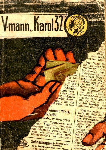 Okładka: Aleksander Omelianowicz - V-mann "Karol 32"