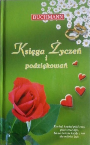 Okładka: Katarzyna Janus - Księga życzeń i podziękowań
