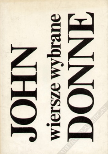 Okładka: John Donne - Wiersze Wybrane