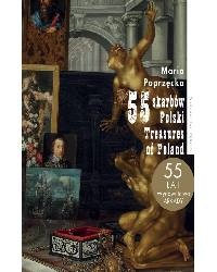 Okładka: Maria Poprzęcka - 55 skarbów Polski