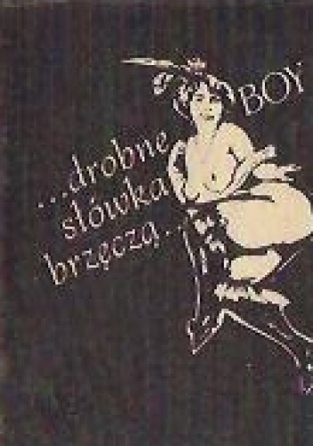 Okładka: Tadeusz Boy-Żeleński - ...drobne słówka brzęczą...