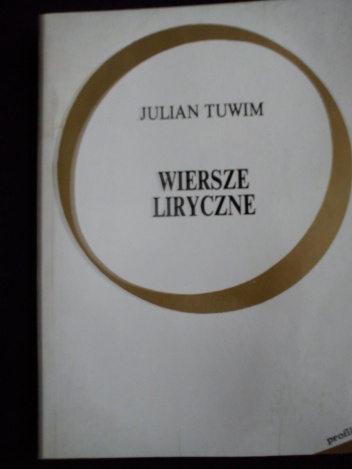 Okładka: Julian Tuwim - Wiersze liryczne
