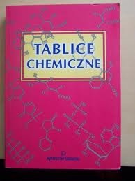 Okładka: Witold Mizerski - Tablice chemiczne