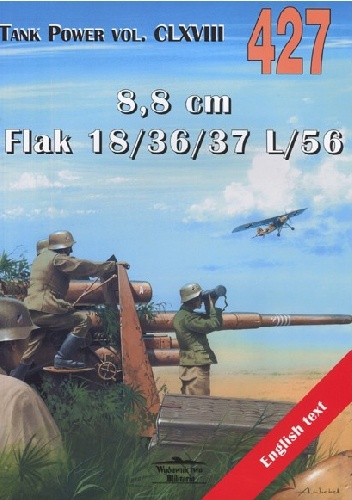 Okładka: Janusz Ledwoch - 8,8 cm Flak 18/36/37 L/56