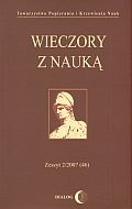 Okładka: Elżbieta Kaczyńska - Wieczory z nauką. zeszyt 2/2007 (46)