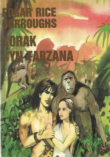 Okładka: Edgar Rice Burroughs - Korak, syn Tarzana
