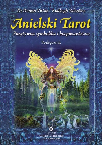 Okładka: Doreen Virtue - Anielski tarot. Pozytywna symbolika i bezpieczeństwo.
