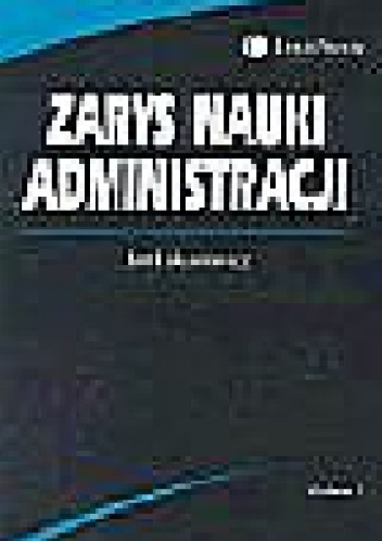 Okładka: Jan Łukasiewicz - Zarys nauki administracji