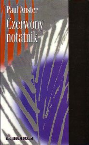 Okładka: Paul Auster - Czerwony notatnik