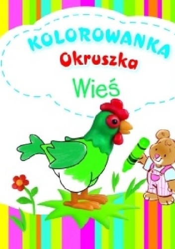 Okładka: Anna Wiśniewska - Wieś. Kolorowanka Okruszka