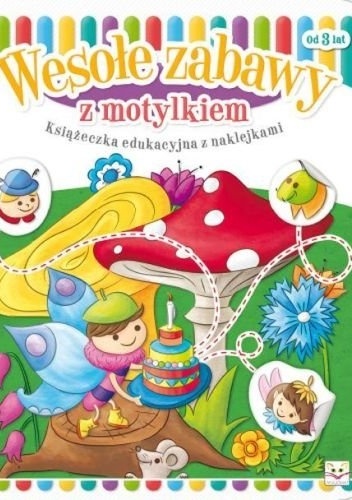 Okładka: Renata Wiącek - Wesołe zabawy z motylkiem