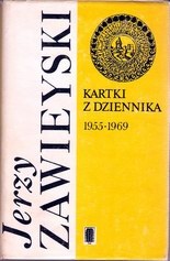 Okładka: Jerzy Zawieyski - Kartki z dziennika 1955-1969