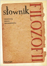 Okładka: Adam Aduszkiewicz - Słownik Filozofii