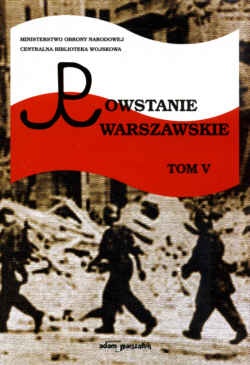 Okładka: Irena Sawicka - Powstanie Warszawskie. Tom V
