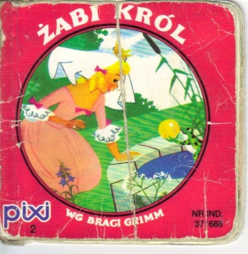 Okładka: Jacob Grimm - Żabi król