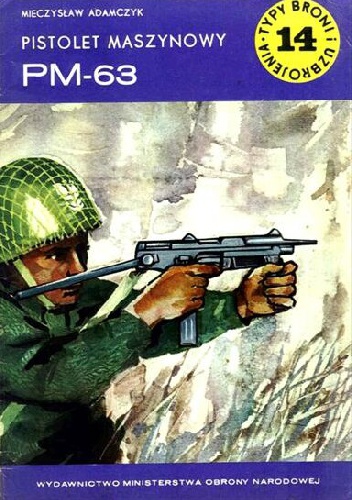 Okładka: Mieczysław Adamczyk - Pistolet maszynowy PM-63