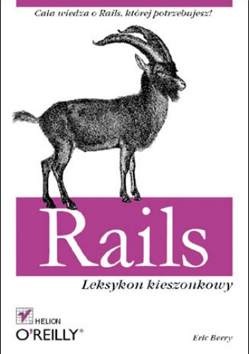 Okładka: Eric Berry - Rails. Leksykon kieszonkowy