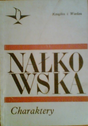 Okładka: Zofia Nałkowska - Charaktery
