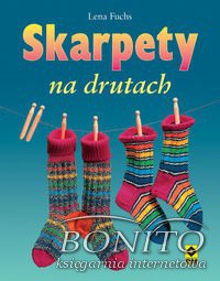 Okładka: Lena Fuchs - Skarpety na drutach