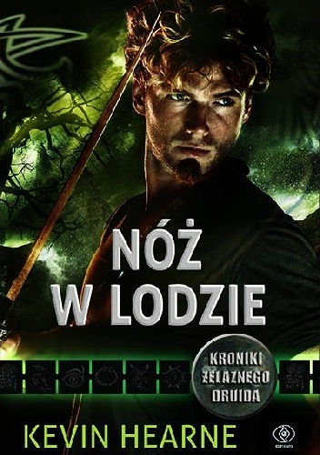 Okładka: Kevin Hearne - Nóż w lodzie