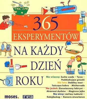 Okładka: Anita Saan Von - 365 eksperymentów na każdy dzień roku