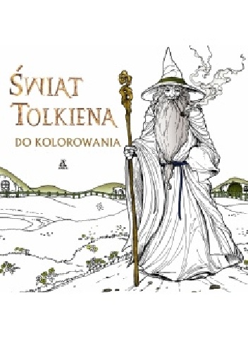 Okładka:  praca zbiorowa - Świat Tolkiena do kolorowania